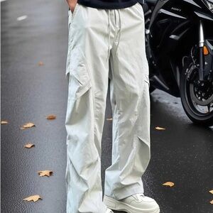 Men's Versatile Cargo Pants - Light Gray